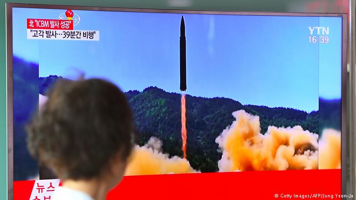 Nordkorea Raketentest (Getty Images/AFP/Jung Yeon-Je)