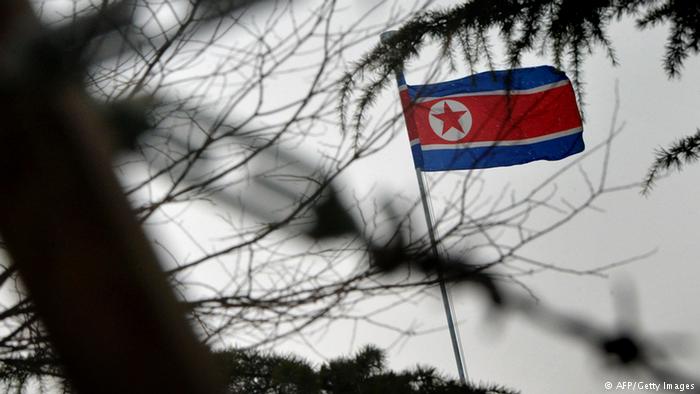 Flagge Fahne Nordkorea (AFP/Getty Images)