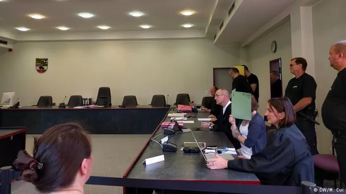 Dessau Plädoyer im Mordprozess um chinesische Studentin (DW/M. Cui)