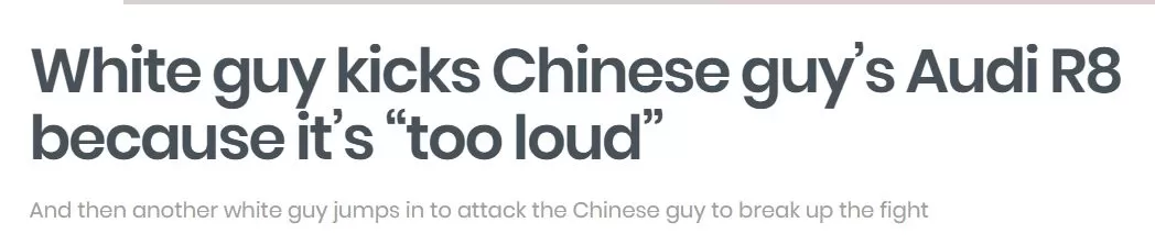 帅哥暴揍2名白人大汉 万人点赞 只因他说出了华人心底的这句话......