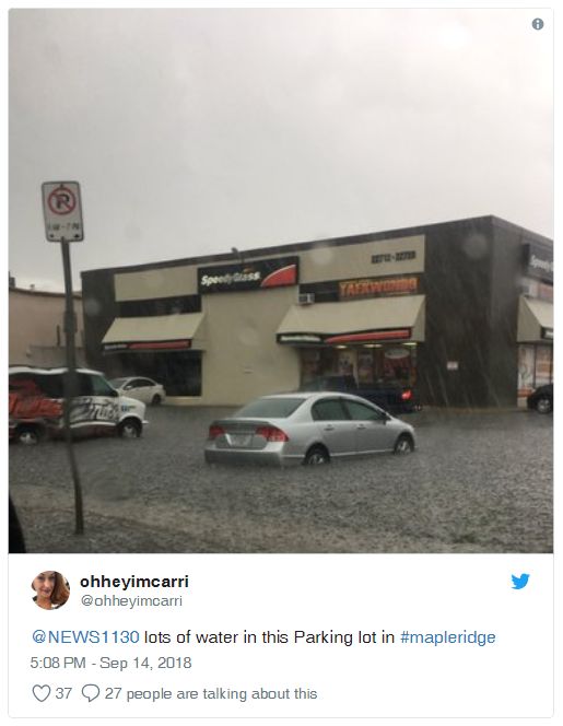 警报！几小时后 暴风雨将袭卷大温！60km/h强风 100mm豪雨 今晚早点回家