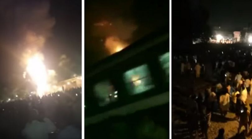 太惨！58死200伤！上千人铁轨上看烟花 火车飞速碾过 尸横遍野