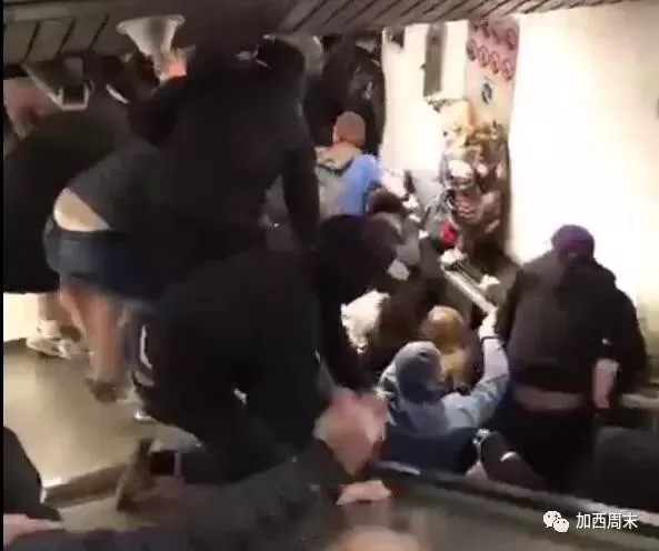 可怕！扶梯突然失控 人群卷入底部！有人惨遭截肢 温哥华男童被绞断腿
