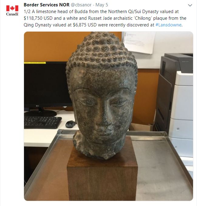 华人机场接连被抓! 打开行李箱 海关瞬间傻眼…尿布藏香肠 活乌龟 佛头都有！