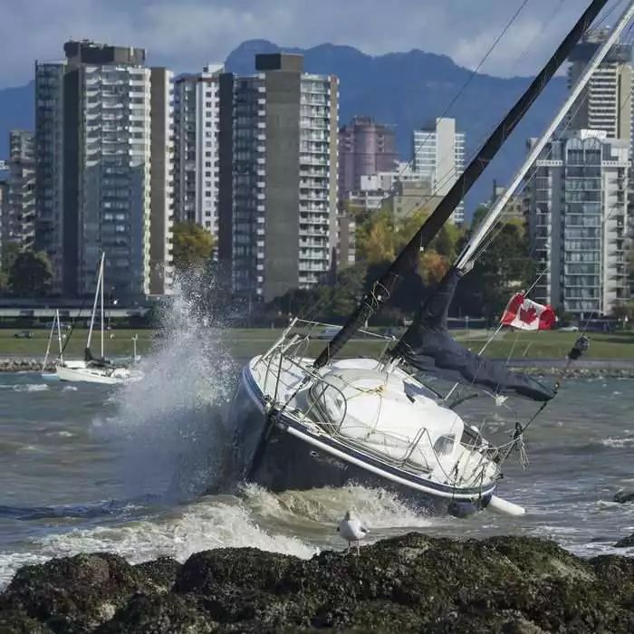 预警! 大温狂风暴雨升级! 2600户停电 BC渡轮停运 最高风速90km/h 出行注意这些