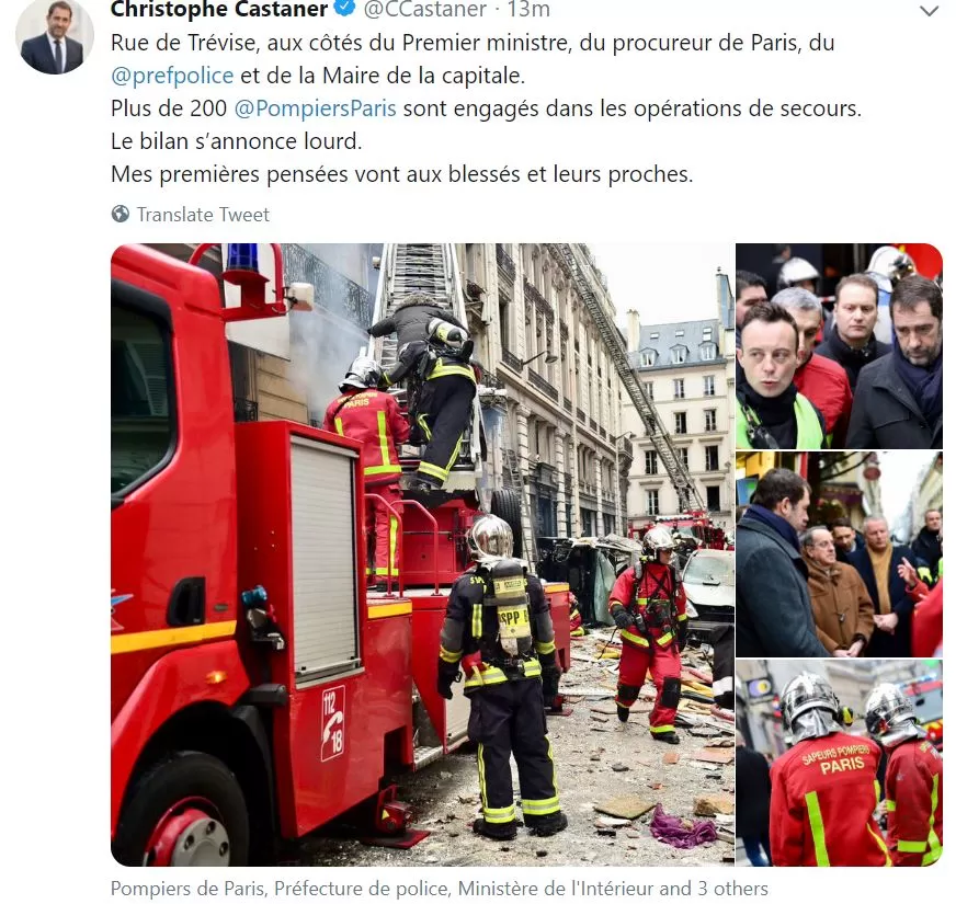 巴黎市中心发生爆炸，黄背心：我们也是万万没想到啊！