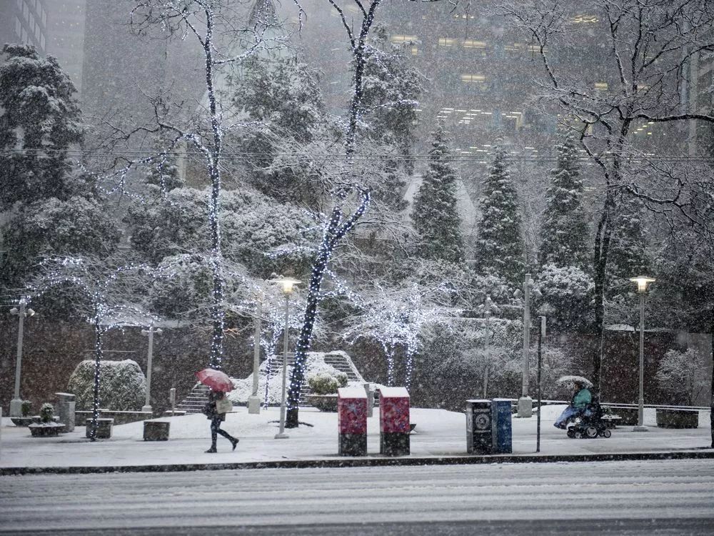 警报! 10cm降雪来袭 未来一周4天下雪! 暴雪中 这些温哥华人却温暖了冬夜