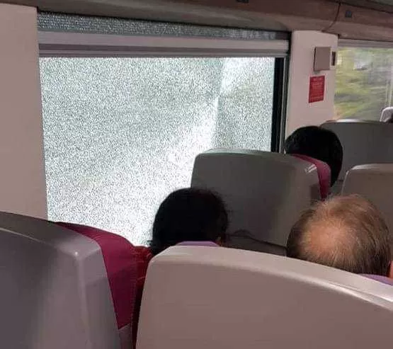 印度高铁又出事了，一路上撞了摩托又撞牛