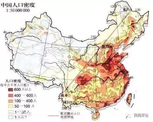 大自然是如何划分中国的
