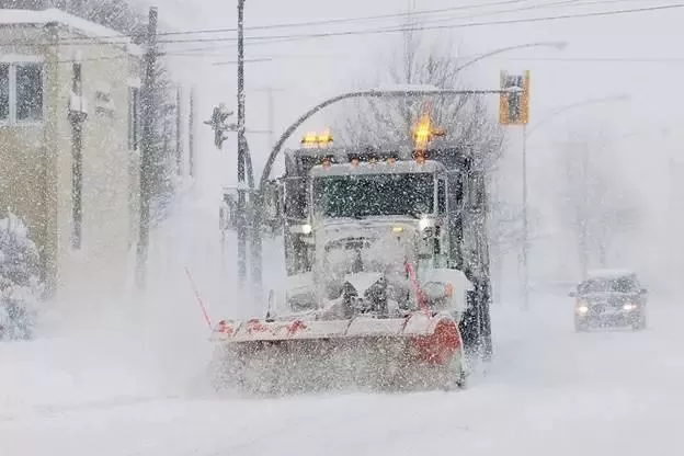 温哥华, 你对春天是不是有什么误会? 15cm暴雪砸城 张柏芝都忍不住了