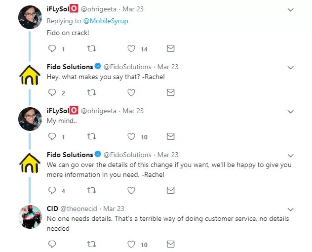 太狠了！以后打Fido的客服电话，要收费10加币！网友炸了！