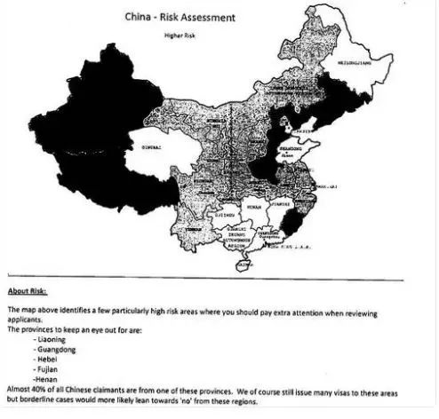 震惊! 加拿大签证内幕曝光! 中国这些城市和姓氏 被移民局列入黑名单!