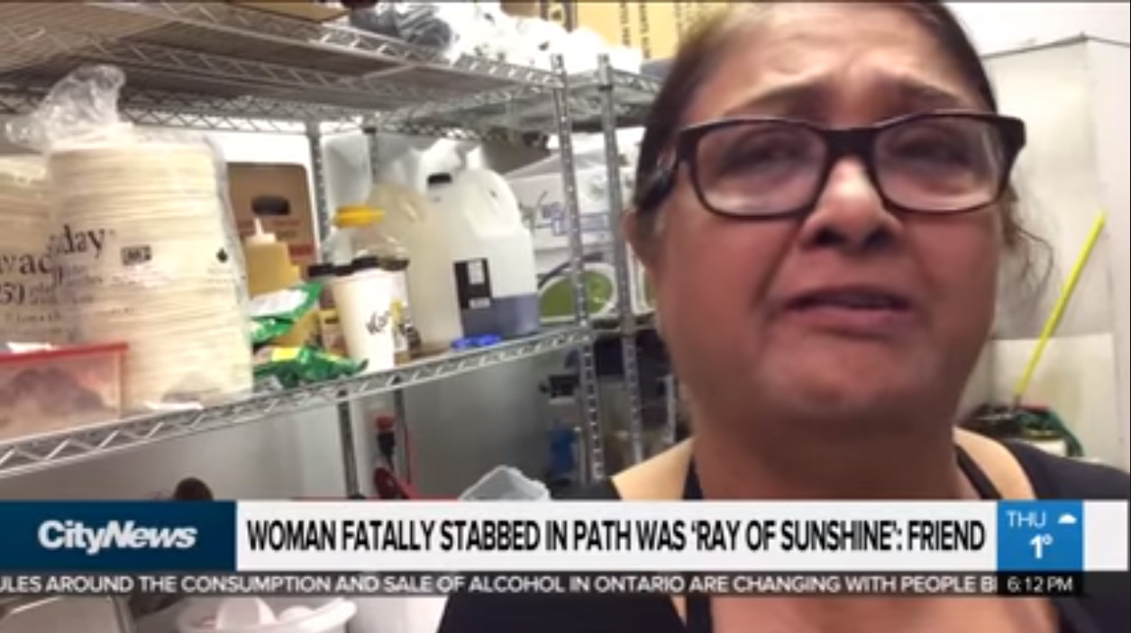恐怖! DT商场发生砍人血案 加拿大妈妈被捅多刀当场惨死 华人目睹杀人全程