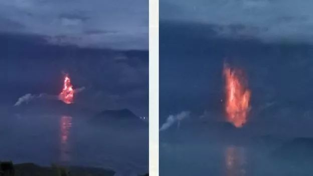 恐怖! 旅游胜地火山爆发 引发75场地震 30万人紧急撤离 现场如同末日!