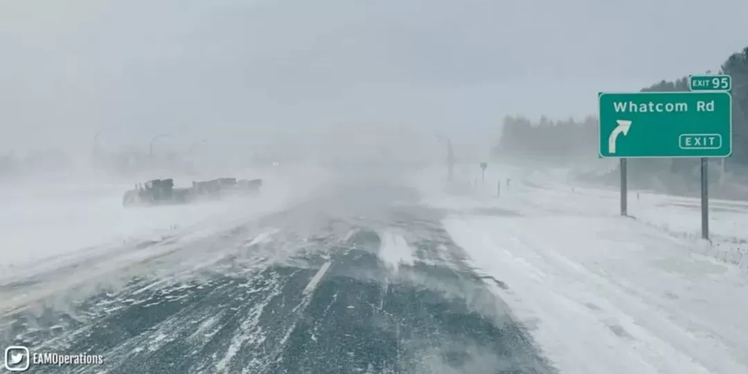 恐怖雪灾! 温哥华已废! 车祸满城 全面瘫痪! 政府跪求民众别出门了!