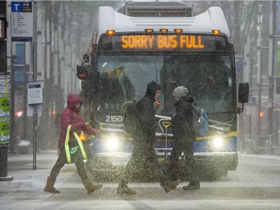 暴雪又砸来了! 之后还有冻雨! -48.8℃破记录 通勤族的灾难才刚刚开始…
