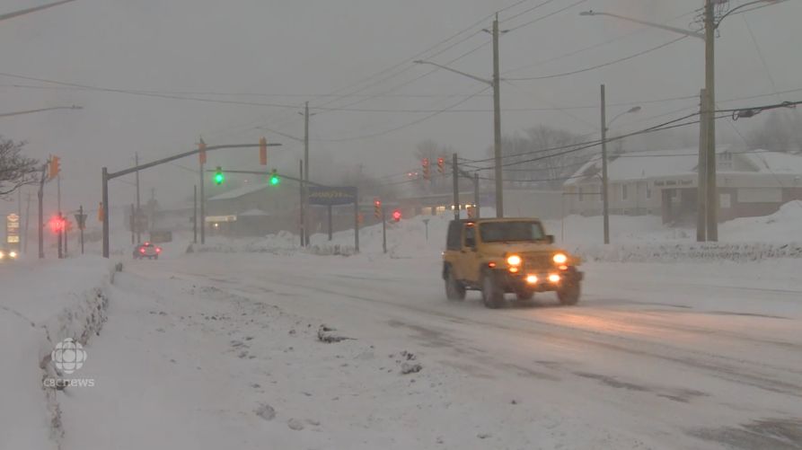 加拿大遭遇怪兽级雪灾! 75cm暴雪