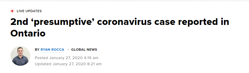 最新! 确诊4388例 死亡106人! 加拿大已有2例 温哥华华人恐慌!