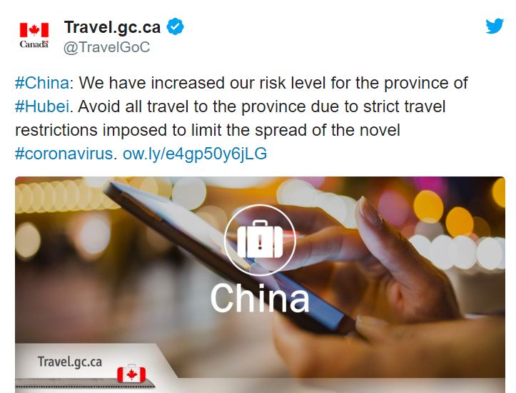 突发! BC确诊第1例新冠肺炎 人就在本地! 多地开始仇华 世卫组织改口