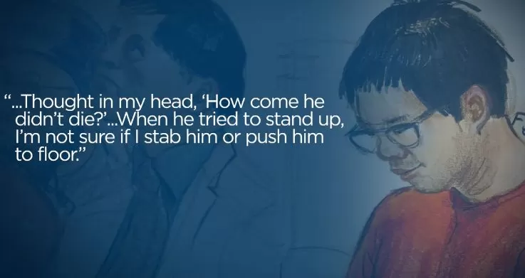 残忍! 大温华人小伙随机连杀两人 刀捅斧砍 自称以为在打电脑游戏