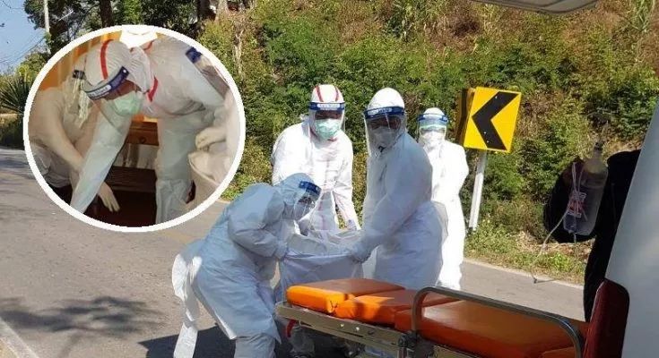 华人女子旅游胜地离奇死亡! 疑似肺炎 救护人员全副武装到场