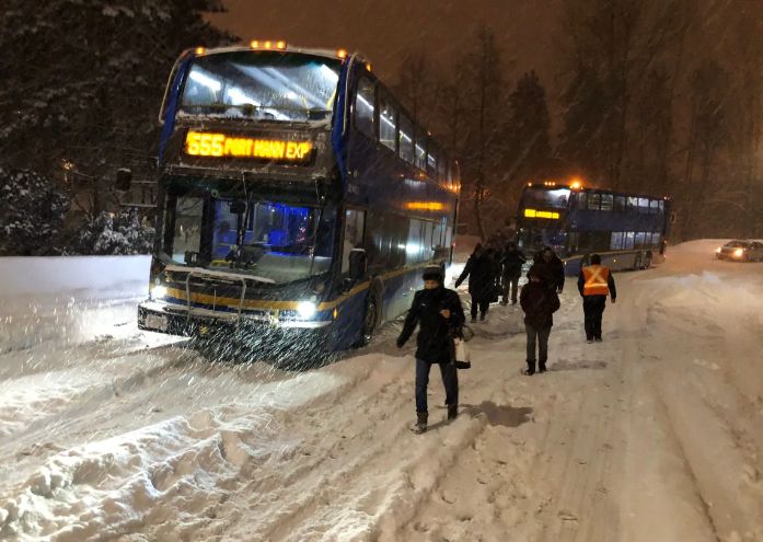 预警! 20cm暴雪席卷温哥华! 温村又要瘫了!