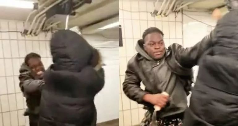 愤怒! 华人女子戴口罩上街 遭非裔男子辱骂暴打: 生病的贱人!