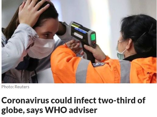 世卫警告一语惊人! 25亿人口最终可能感染 境外病毒蓄势以待随时爆发!
