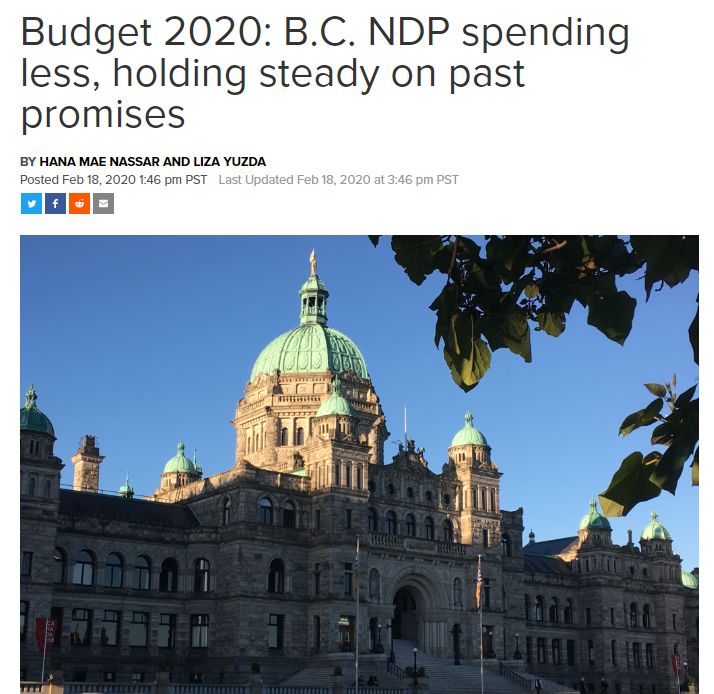 刚刚! BC省公布2020预算案 疯狂加税 大温富豪们哭泣吧!