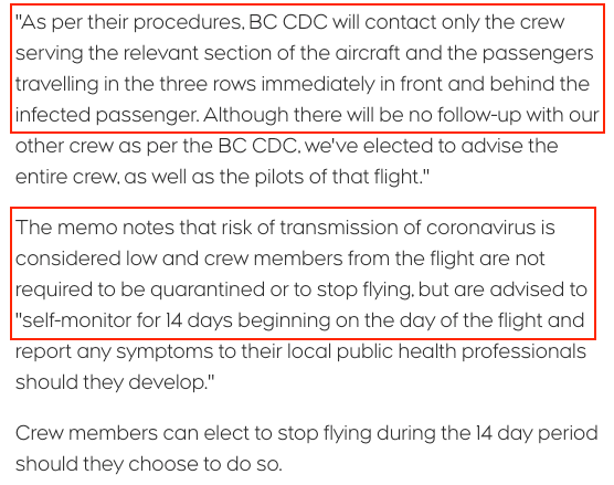突发! 飞温哥华旅客确诊新冠  急寻同机人士；大温确诊病例与学生有接触 卫生局却称风险还很低