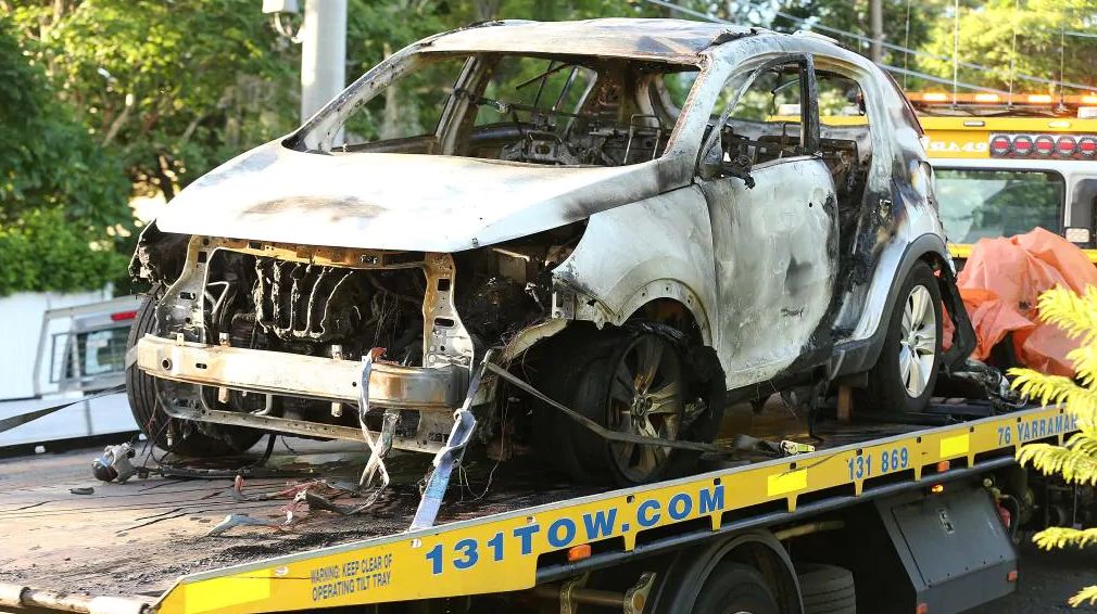 疯了！知名男星汽油浇车 烧死3个亲生萌娃 美貌妻子变成狂奔的火球！