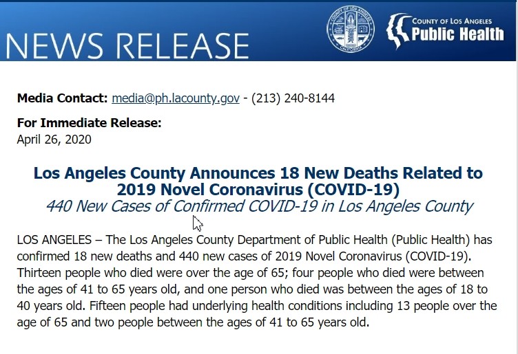 在洛杉矶，这些群体的新冠死亡率最高_图1-1