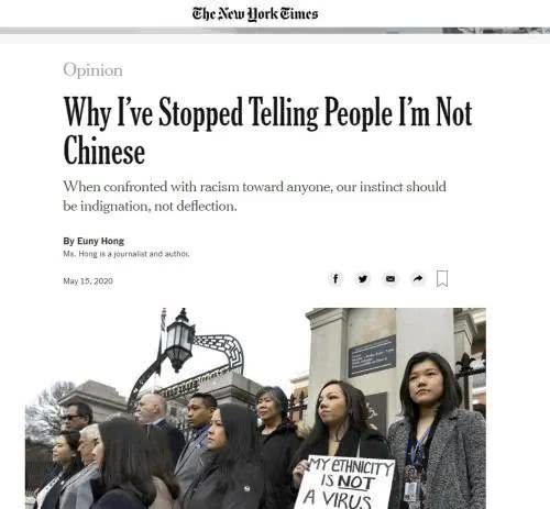 "为什么我不再澄清自己不是中国人"