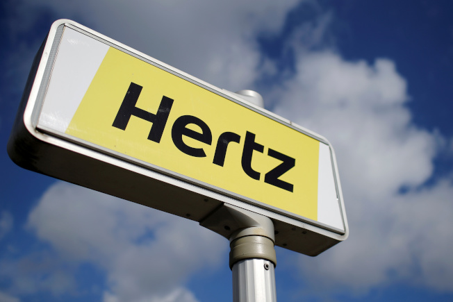 租车业龙头赫兹公司(Hertz)声请破产保护。(路透)