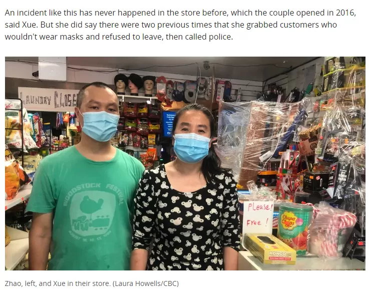 怒! 加拿大华人夫妇惨遭围殴暴打 鼻青脸肿浑身伤 只因提醒戴口罩!
