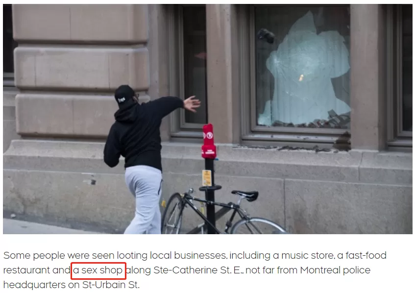 加拿大暴动开始! 万人包围警局 打砸抢烧 商场遭洗劫 催泪弹连续发射!