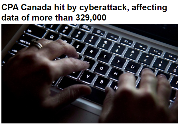 注意! CPA网站遭黑 近33万加拿大人个资遭窃 留意陌生来电