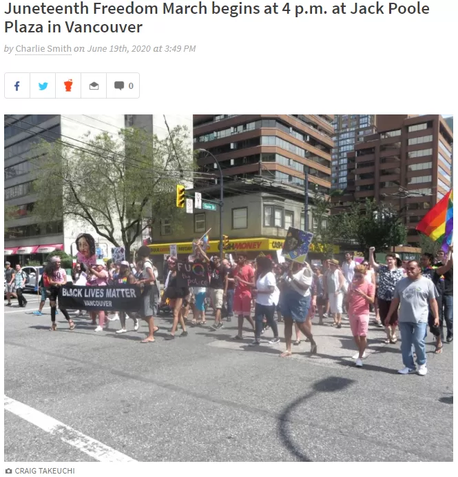 温哥华市中心瘫了! 游行再爆发 示威者肉身拦路 沿路商家紧急关店!