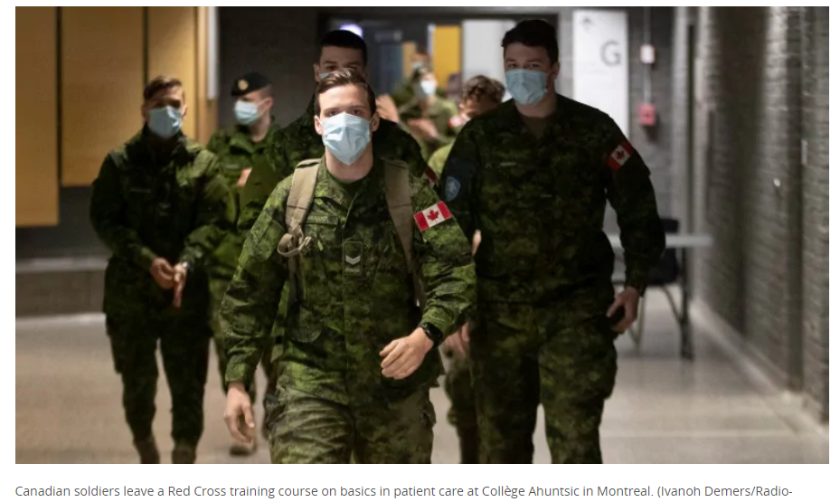 惊！40%前线抗疫军人为“无症状患者” 加拿大红十字接棒！