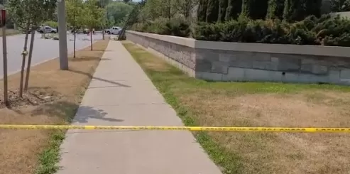 飞来横祸! 加拿大妈妈过马路 竟遭奥迪SUV从天而降碾压 当场身亡!