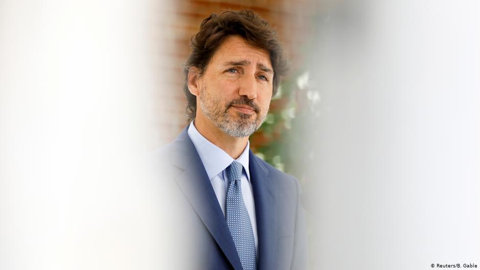 Kanada I Ottawa I COVID-19 I Premierminister Justin Trudeau h?lt Pressekonferenz 