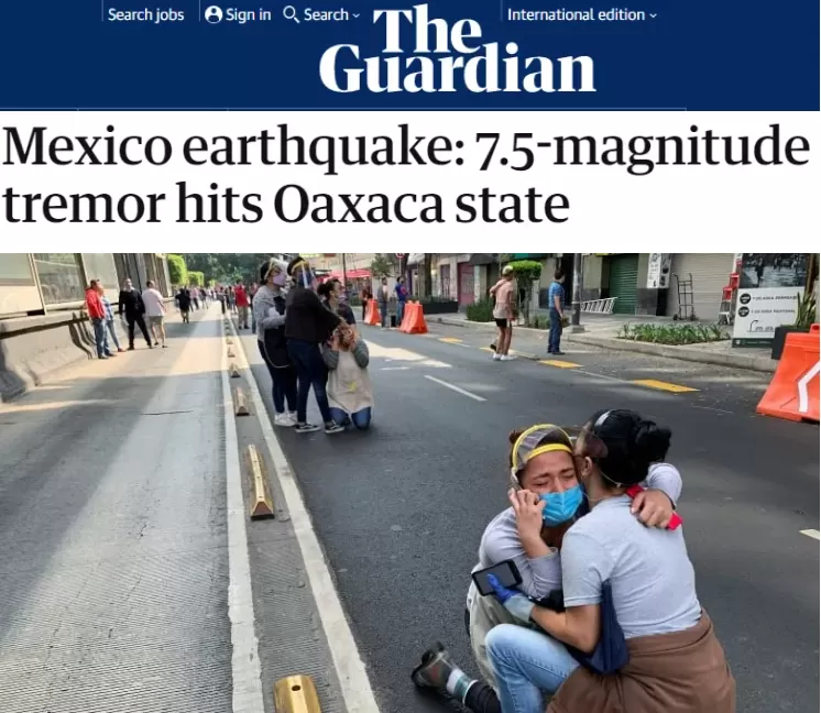突发! 美国爆发7.8级巨震 引发海啸 无数居民连夜逃亡 BC也震了!