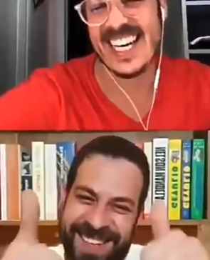 火了! 老婆不小心全裸出镜 正在采访的男主持人扭头说了这样一句