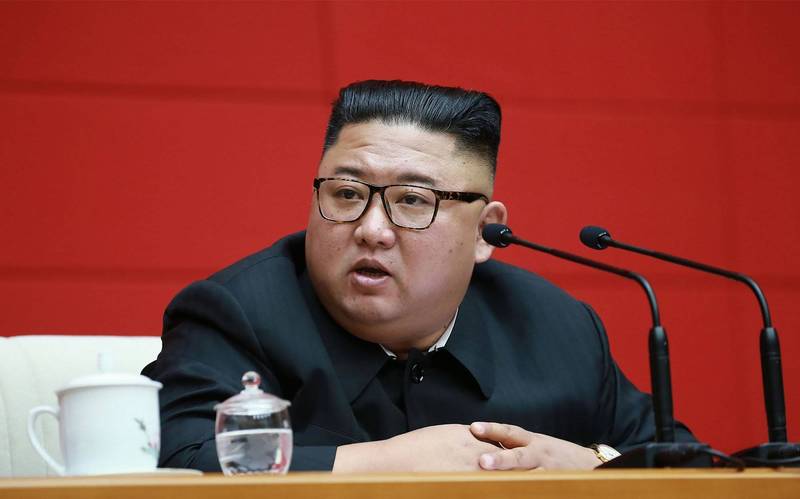 北韓領導人金正恩日前傳出已將部分國政權力下放給妹妹金與正，南韓金大中總統時代的青瓦台國情狀況室室長張甄雽Υ吮硎荆?袊???@示金正恩目前已昏迷不醒。（法新社）