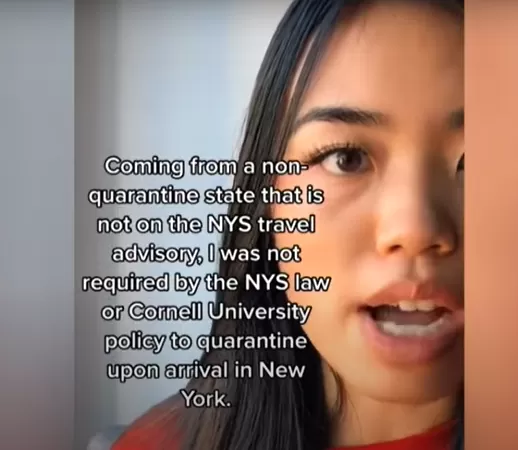 惨! 康奈尔华人美女新生 遭同学请愿开除: 我是中国移民孩子 人生不能被毁
