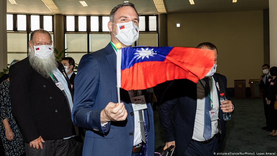 Taiwan Tschechische Delegation in eingetroffen