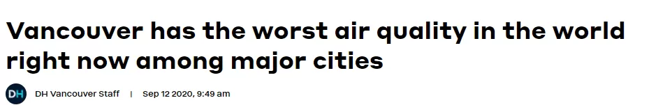 突发! 今天 大温空气质量全世界倒数第一! 警报狂响: 关好门窗别出门!