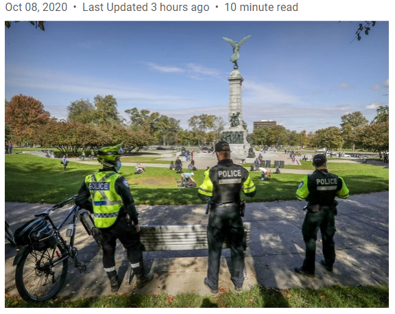 警报拉响! 加拿大前线疫情点燃 红色戒备再扩大 政府设边界警察站 一律不许进出!