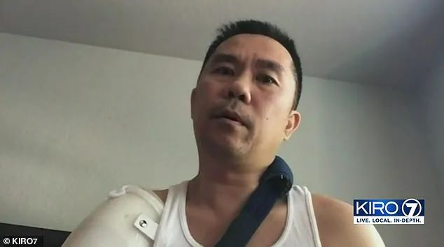 华裔中年男娶白人美女 身中9枪差点没命! 竟是小18岁妻买凶杀人