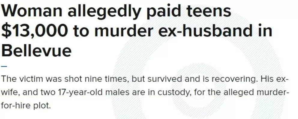 华裔中年男娶白人美女 身中9枪差点没命! 竟是小18岁妻买凶杀人